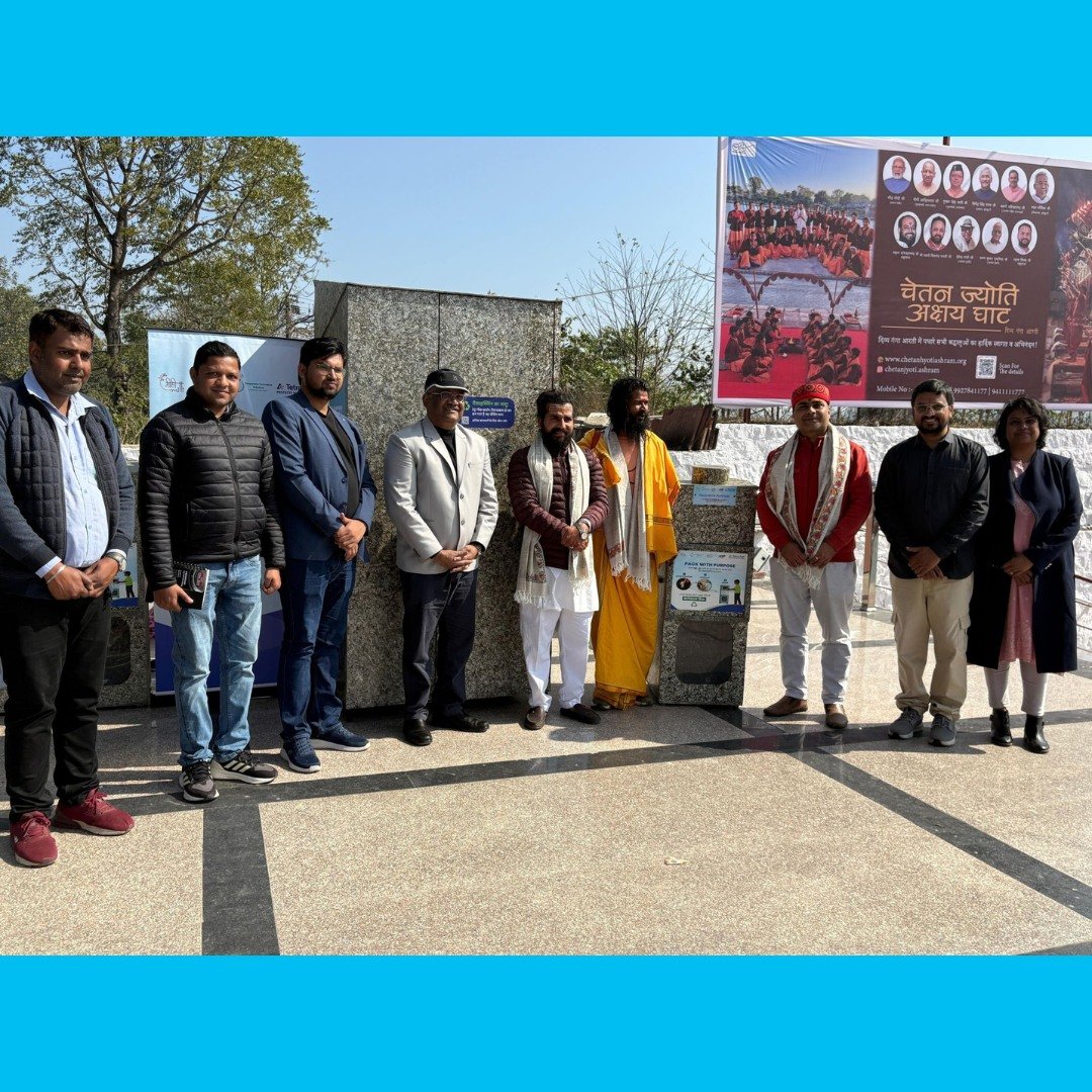 Chetan Jyoti Akshay Ghat Riverfront Installation